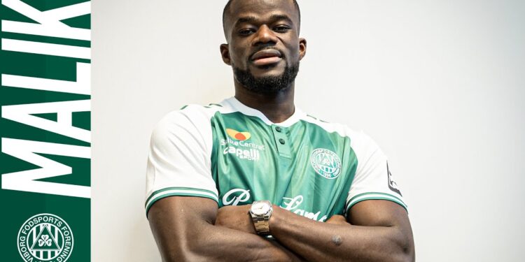 Ghana attacker Malik Abubakari scores in Viborg’s draw against Vejle BK