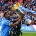 Ghana forward Kwame Poku Adubofour helps Peterborough beat Wycombe to lift second EFL trophy