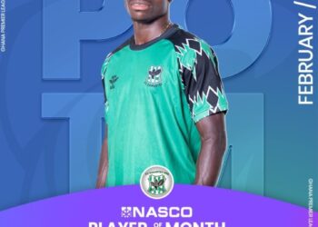 Ghana Premier League leaders Samartex starboy Evans Osei Wusu wins Player-Of-The-Month award