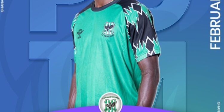 Ghana Premier League leaders Samartex starboy Evans Osei Wusu wins Player-Of-The-Month award