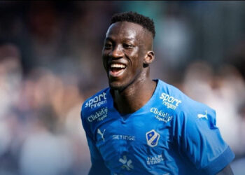 Ghanaian forward Naeem Mohammed scores as Halmstad BK triumph over Hammarby