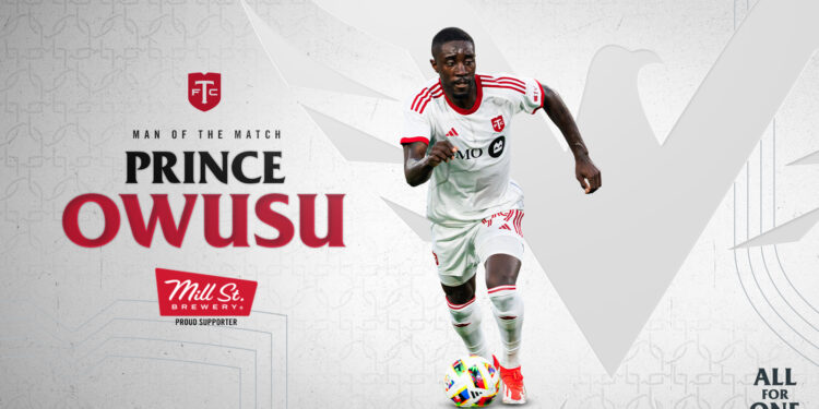 Ghanaian attacker Prince Osei Owusu scores winner for to tonton FC in MLS