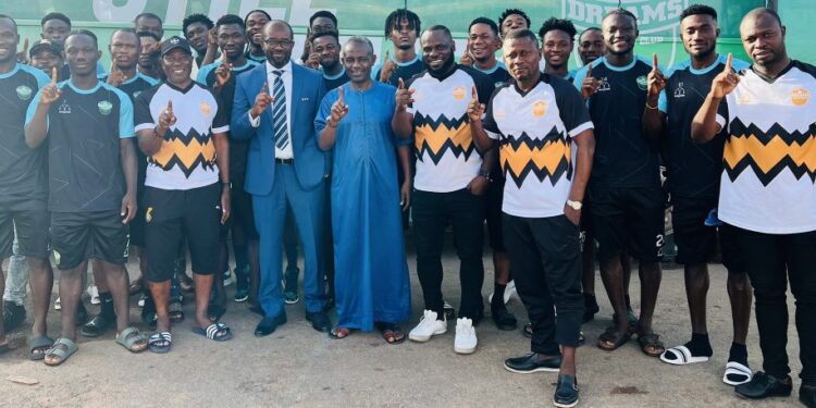Ameenu Shadow commends GFA’s support for Dreams FC in maiden CAF Confederation Cup journey