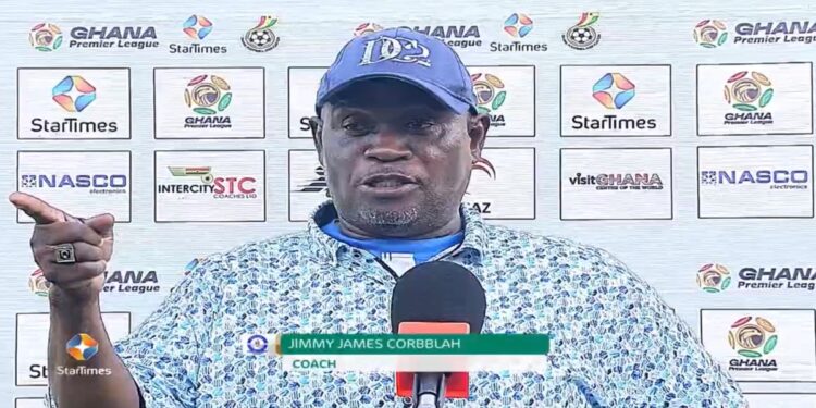 Great Olympics coach Jimmy Cobblah faces disciplinary action over referee criticism