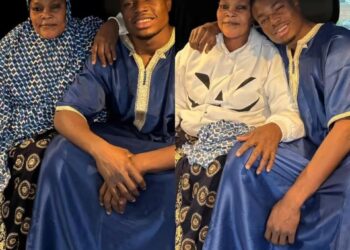 Fatawu Isshaku spends time with mother in UK ahead of Eid