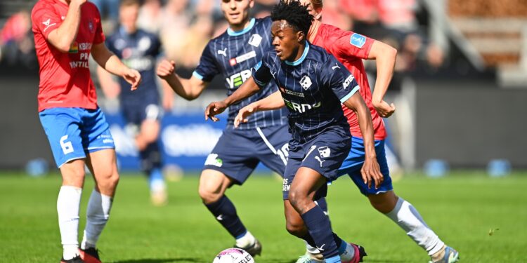Ghanaian Whizkid, Mohammed Fuseini dazzles in a brace for Randers FC