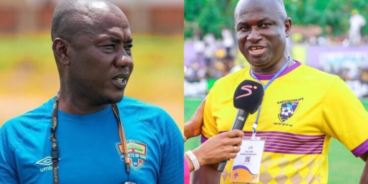 Hearts of Oak assistant coach Abdul Bashiru accuses Medeama president Moses Parker of referee manipulation