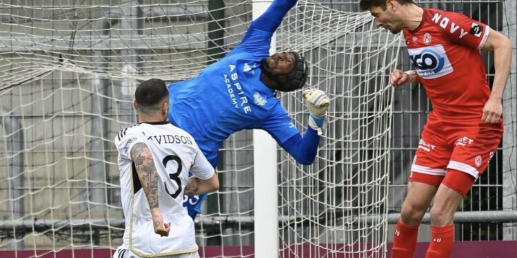 “Feels good to be back doing what I love” – Goalkeeper Abdul Manaf delighted with return to action for KAS Eupen
