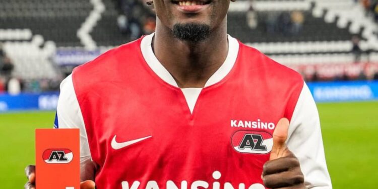 Ibrahim Sadiq wins Man-Of-The-Match award in AZ Alkmaar win in Dutch Eredivisie