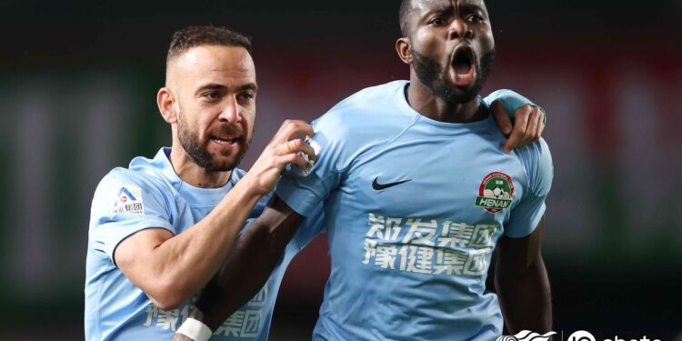 Frank Acheampong scores again as Henan FC secures victory against Cangzhou Mighty Lions