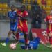 Ghanaian midfielder Edwin Quarshie scores for Le Mans in France