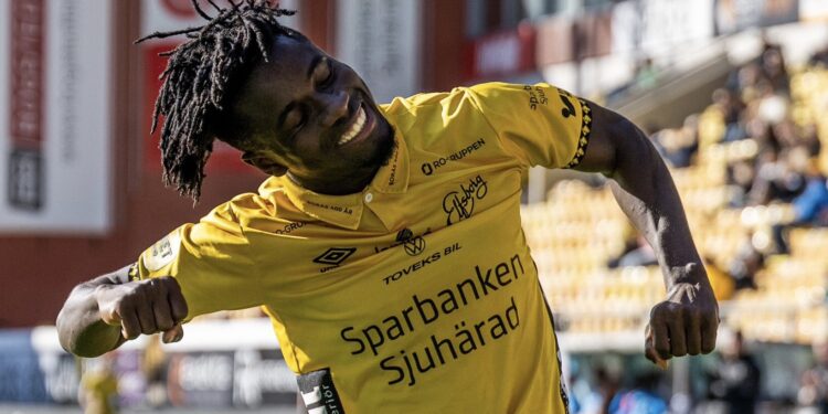 Ghanaian midfielder Michael Baidoo scores, provides assist in Elfsborg’s draw with Varnamo in Sweden