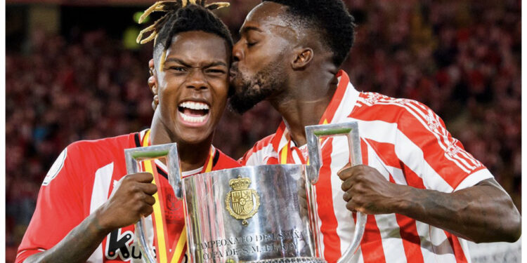 Inaki, Nico Williams named in Copa del Rey Team of the Season