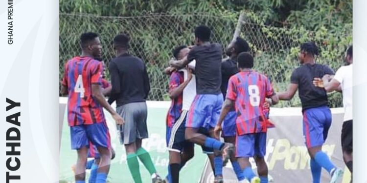 Ghana Premier League Match Report: Legon Cities FC upset Hearts of Oak with Albert Yeboah’s brace at Dawu