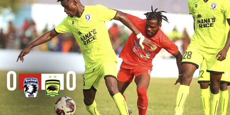 Ghana Premier League Match Report: Struggling Asante Kotoko hold Bechem United to halt losing streak
