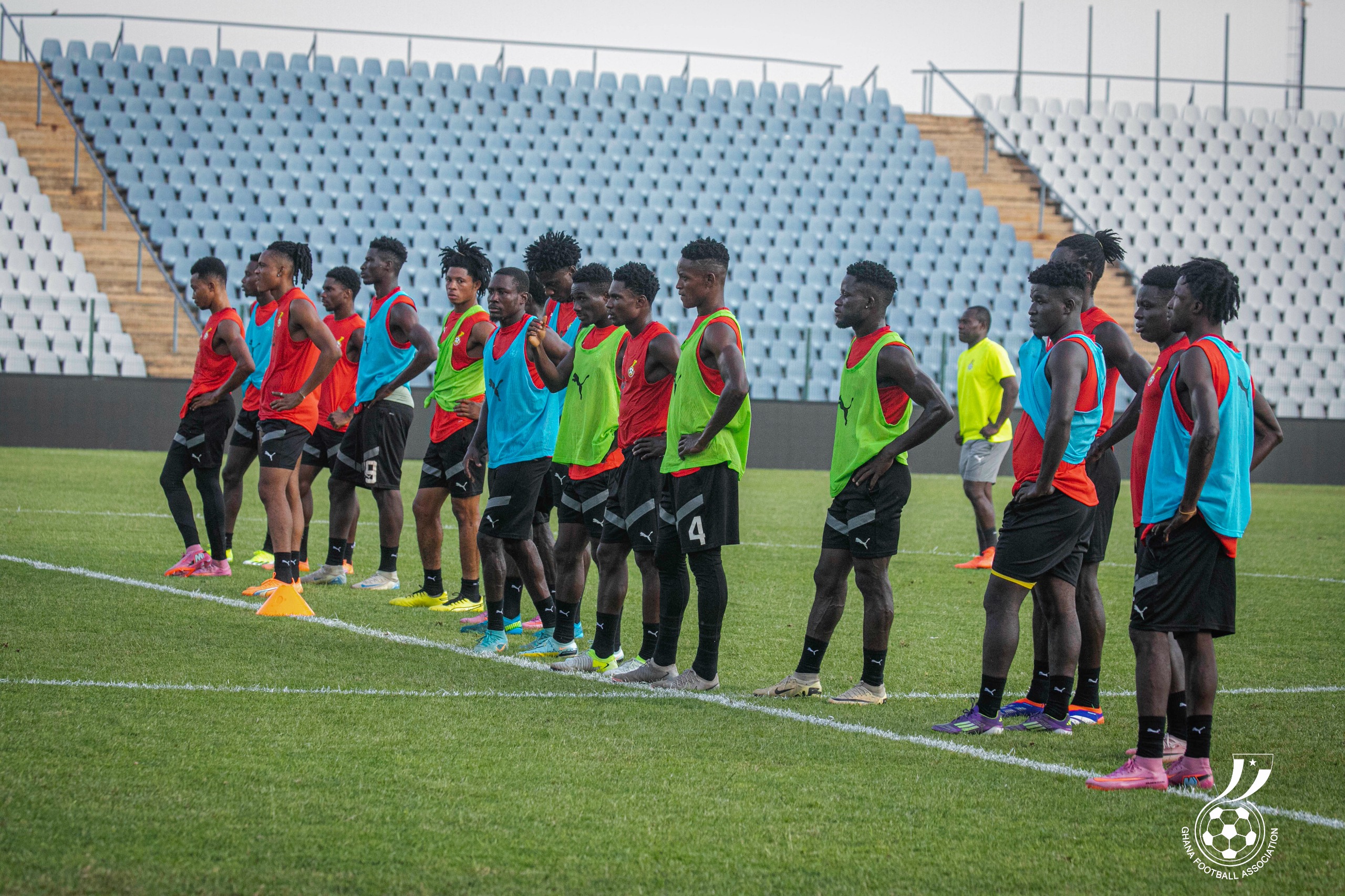 Black Galaxies hold final training session at Dobsonville Stadium ahead of Bafana Bafana friendly