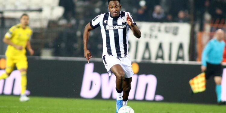 Ghana defender Baba Rahman on target for PAOK in Greece Super League