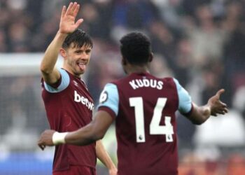 ”You just can’t get near him” – West Ham defender Aaron Cresswell marvels at Mohammed Kudus’ training brilliance