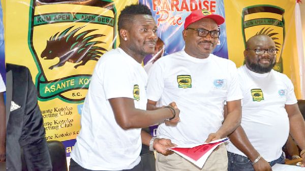 ”I really wanted to play for Kotoko but injuries hindered my ambition” – Asamoah Gyan reveals