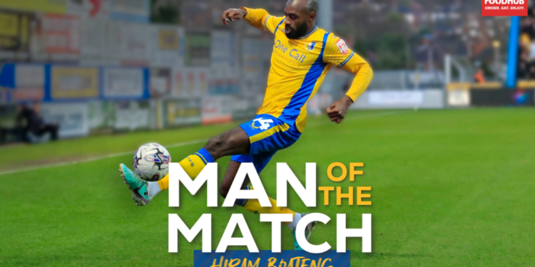 Ghana’s Hiram Boateng bags crucial assist in Mansfield Town’s win over Forest Green Rovers