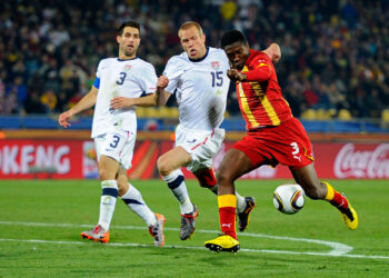 Asamoah Gyan reveals technique he used to beat America at the 2010 World Cup