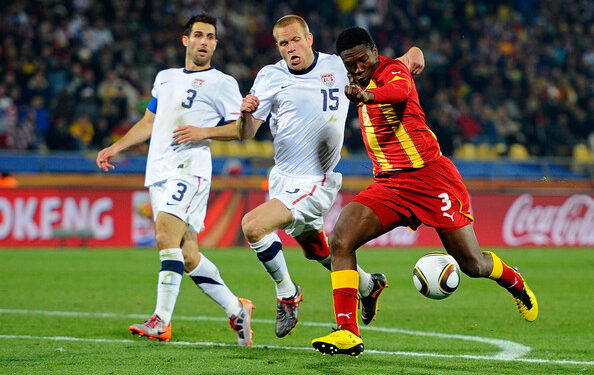 Asamoah Gyan reveals technique he used to beat America at the 2010 World Cup