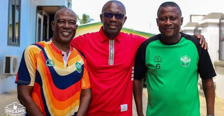 Asante Kotoko legend Opoku Nti inspires Dreams FC ahead of Stade Malien clash