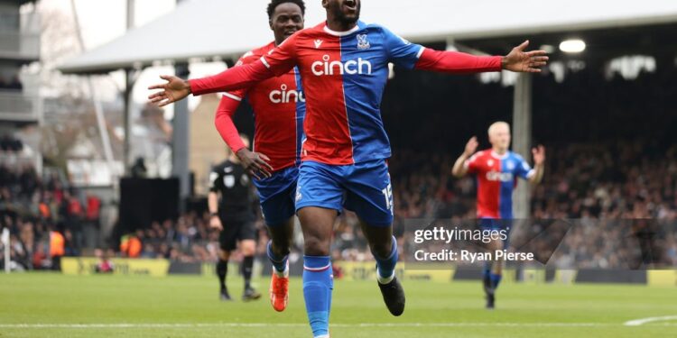 Ghanaian midfielder Jeffrey Schlupp scores to rescue Crystal Palace from defeat to Fulham