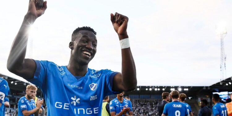 VIDEO: Ghanaian forward Naeem Mohammed scores as Halmstads BK defeat Hammarby IF in the Swedish Allsvenskan