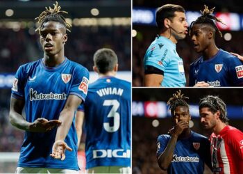 “This behaviour shouldn’t be tolerated” – Inaki Williams reacts to alleged racist abuse from Atletico Madrid fans against Nico Williams