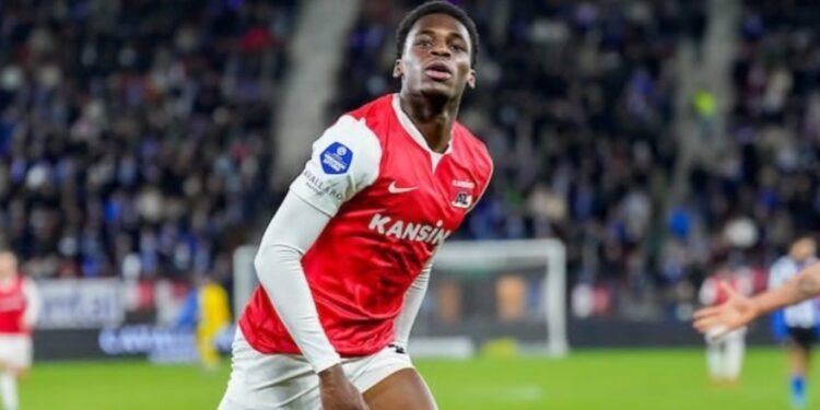 Ghanaian young forward Ernest Poku on target as Jong AZ Alkmaar beat Emmen