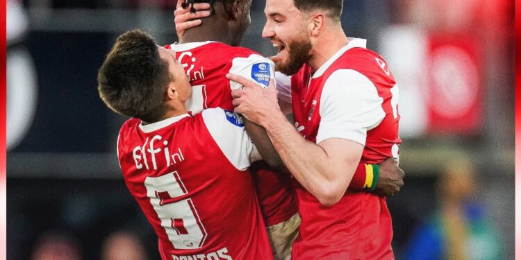 Ghanaian forward Ibrahim Sadiq on target, provides assist for AZ Alkmaar in win over RKC Waalwijk