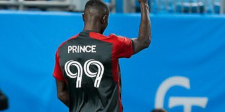 Ghanaian forward Prince Osei Owusu scores brace for Toronto FC in hrilling MLS match at Charlotte