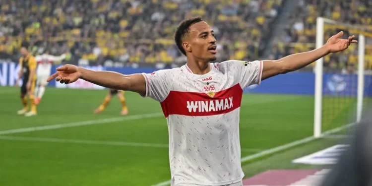 Ghanaian striker  Jamie Leweling sparks transfer battle among top European clubs