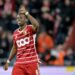 Ghanaian forward Kelvin’s Yeboah scores for Standard Liège against Oud-Haverlee Leuven