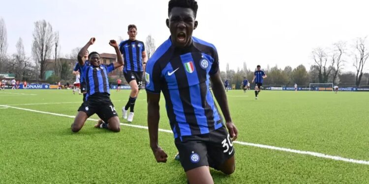 Ghanaian youngster Enoch Owusu on target for Inter Milan Primavera