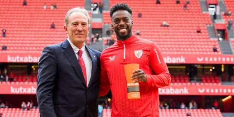 Ghana’s Inaki Williams named Africa’s Best player in Spain