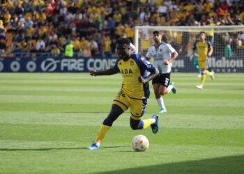 Ghanaian winger Emmanuel Addai bags assist in La Liga 2 in Alcorcon’s 1-1 draw against Real Valladolid