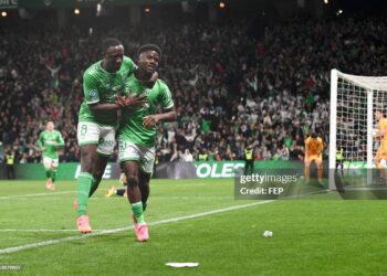Ghanaian defender Dennis Appiah shines as St Étienne beat Rodez to keep promotion dreams alive