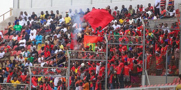 Asante Kotoko boss Prosper Ogum hails ‘amazing’ fans after victory over Hearts of Oak