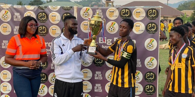 Big Peiro Company Limited revives Colts Football in Obuasi East