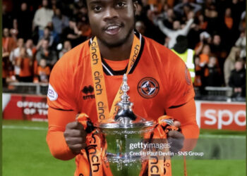 ‘I will cherish this moment forever’ – Anim Cudjoe reacts after winning Scottish Championship title with Dundee United