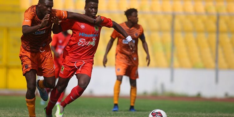 Ghana Premier League Match Report: Asante Kotoko secure emphatic win over Legon Cities in Kumasi