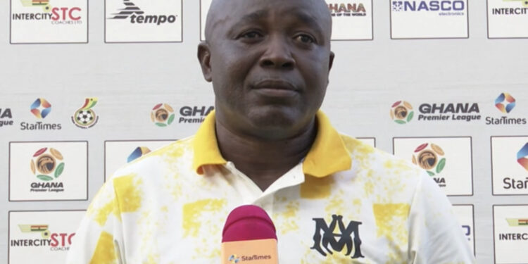 ”We will still push for the Premier League title” – Aduana Stars coach Yaw Acheampong