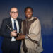 Fatawu Issahaku reacts to Leicester City Men’s Young Player of the Season award