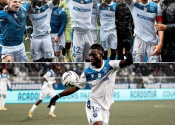 Ghanaian duo Gideon Mensah, Elisha Owusu helps AJ Auxerre secure French Ligue 2 title and promotion to Ligue 1