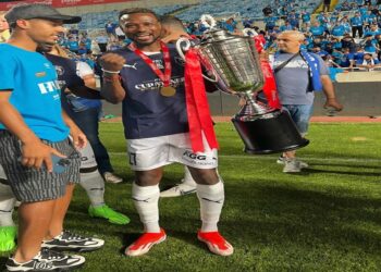 Ghanaian striker Patrick Twumasi wins historic Cypriot Cup with Pafos FC