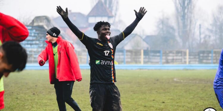 Ghanaian youngster Emmanuel Mensah scores brace as CSM Sighetu Marmatiei draw with Satu Mare in Romanian second-tier