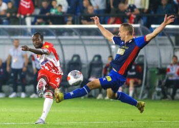 Osman Bukari celebrates Serbian Cup title triumph with Red Star Belgrade