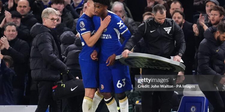 English-born Ghanaian youngster Josh Kofi Acheampong makes his Chelsea debut against Tottenham Hotspur